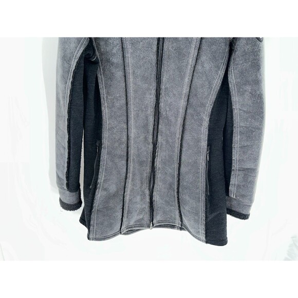 Women's Kuhl Dani Sherpa Trench Coat In Raven Size M - Picture 3 of 9